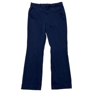 Lila Ryan Pants Flare Navy Blue Trousers Size 14